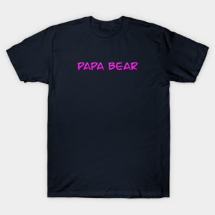 Papa Bear (Neon) T-Shirt